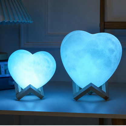 Lámpara LED con Forma de Corazón