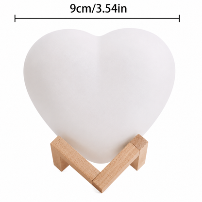 Lámpara LED con Forma de Corazón