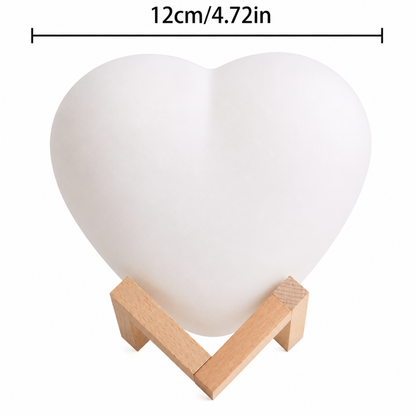 Lámpara LED con Forma de Corazón