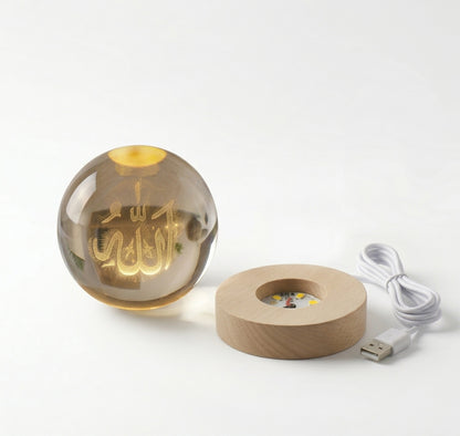 Esfera de Cristal 'Allah'